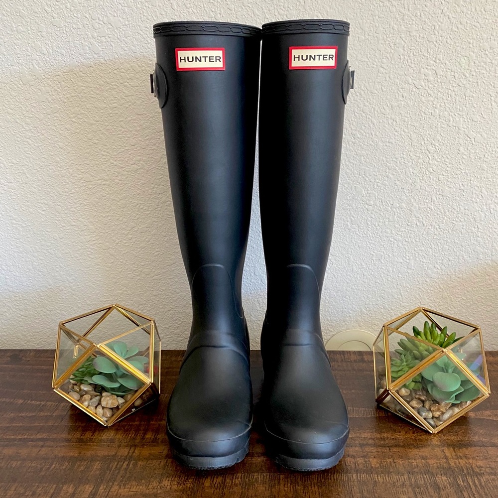Hunter rain boots size 7